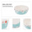 1Pièces Gamelle Céramique Pour Hamster, Petits Animaux 5