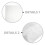 100Pièces Sacs PVC -Rétractables Clairs Pour Protection Objets 5