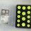 Circle Cutting Template Set for Car Parking Sensor Reverse Sensor Sticker Wrapping Film Safe Cut Out Dies Tools 5