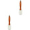 2Pièces Marteaux Cuir Bois Multicolores Outils Gravure DIY 3