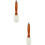 2Pièces Marteaux Cuir Bois Multicolores Outils Gravure DIY 7