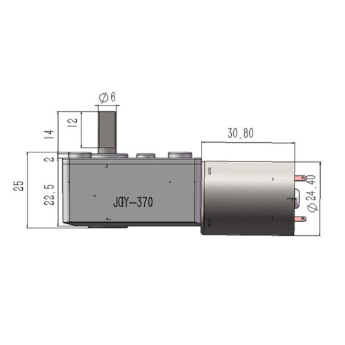 1 Pcs Adjustable Volt  Motor Speed Controller & 1 Pcs Reversible High Worm Geared Motor Torque Turbo  Motor 2