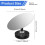 Coffee Extraction Observation Mirror Stainless Steel Reflector Magnetic Base Multi Directional Rotating Coffee Extractor 7