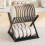 Dish Drying Rack Kitchen Organizer Multifunctional Tableware Space Saving Storage Rack Bowl Holder Home Accessories A 4
