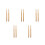 10Pièces Stylos Bambou Beige Multi-Nibs Souples Pour Fine 6