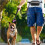 Riñonera Deportiva Multifuncional con Correa Ajustable para Pasear Al Perro y Correr. 5