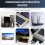 4pcs CAT 8 RJ45 Connector Network Connector for Rigid LAN Cable Installation Cable Ethernet LAN Connector 3