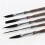 5 Pcs Pinstriping Brush Set for Professional Art and Detailing, High Performance Script Liner and Scroll Brushes 4