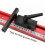 Butée de Rail D'Onglet Type 45, Accessoire de Scie Circulaire Facile à Utiliser, Multifonctionnelle, en Alliage D'Aluminium, Compacte et Précise, 2