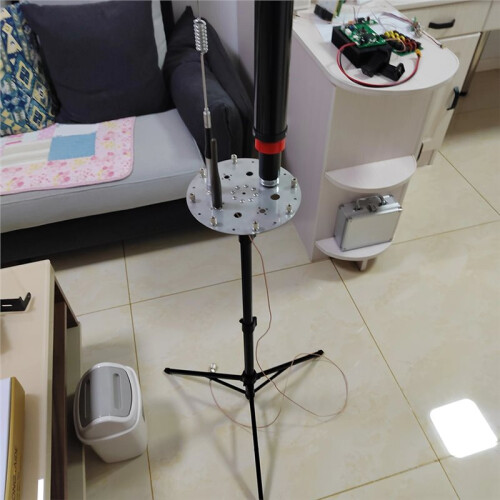 Stainless Steel Base Outdoor Antenna Base Socket Support M-/BNC  Shortwave Antenna Support Tripod Light Stand 2