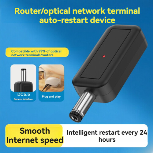 5V-15V Auto Reboot Router WiFi Reset Router 24H Automatic Power Off Reset Tool 5Restart Control 2