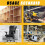 18pcs Drill Attachment Set with 105 Degree Right Angle, Flexible Extensions, and Hex Shank Adapters 5