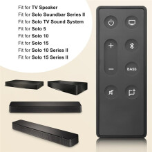 Replacement Remote Control for  TV Speaker, Solo Soundbar Series II, Solo 5, 10, 15