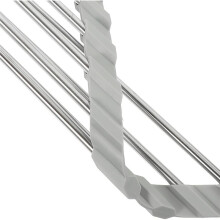 Stainless Steel Kitchen Sink Rack Foldable Triangular Draining Basket Storage Holder for Vegetable and Dish Drainage
