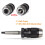 Mandril de Aço B16 de 1-16 mm com Aperto Automático e Sem Chave + Eixo MT2-B16 para Torno e Furadeira MK2 6