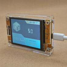 730Kh/S Harde Snelheid BTC Miner NMMiner NerdMiner+ Case Bitcoin Crypto Solo Miner 2,8 Inch Display A