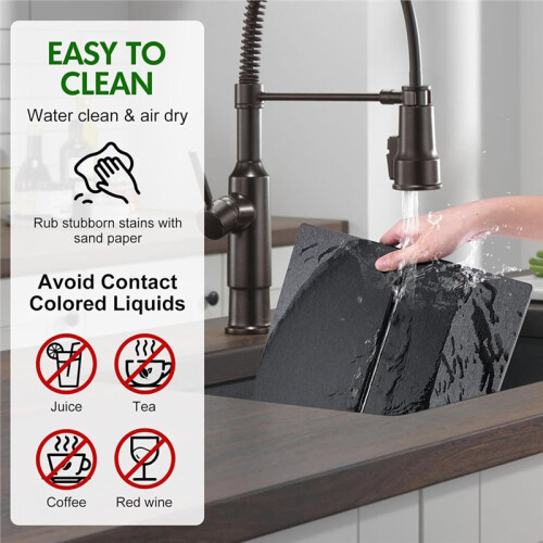 Stone Dish Drying Mat for Kitchen Counter, Foldable Diatomaceous Earth Large Dry Mats Grey 1
