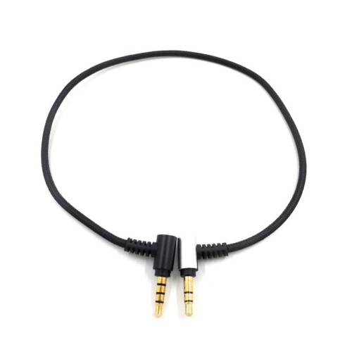 TRS to TRRS Microphone Cable 3.5mm Adapter Cable for  SC7 Wireless Go Videomic Pro+ Microphone Cable 2