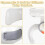 Baby Bath Stand with Pressable Duck Toy No-Drill Interactive Bath Support with Non-Slip Suction Cups Adjustable Height 7