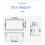 Battery Charge Level Indicator Lithium Battery Capacity Meter Test Display LED Tester Voltmeter, Dual USB  8-30V 9