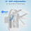 Tuya ZigBee Wireless   Home Scene Touching  4 Gang Light  App Remote Control B 3