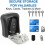 Magnetic Key Box for Under Car, Waterproof Combination Lock Box with Strong Magnets, Resettable 4-Digit Code Holder 6