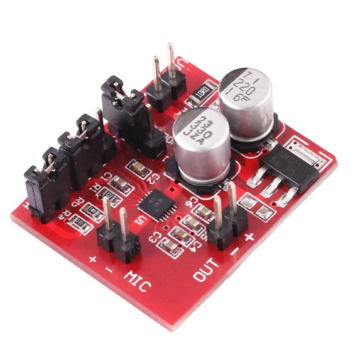 MAX9814 Electret Microphone Amplifier Board Module DC3.6V-12V with AGC Function Volume Control Audio Board 2