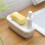 Multi-Function Liquid Container Material Drainboard Soap Holder Rack 2 In1 Dispenser and Soap Storage Box 2