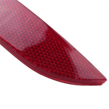 1Pair Rear Bumper Reflector Trim Plate for 5-Series F10 F18 2010-2013 63147203237 63147203238 Reflector Light Strip