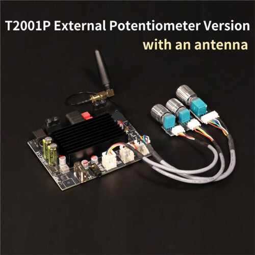 T2001P  Digital Amplifier Board 200W Stereo with High Low Frequency Adjustment TPA3221 for Audio Projects 1