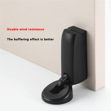 Hydraulic Floor Suction Door Stop for Room, Bathroom, and Bedroom Doors