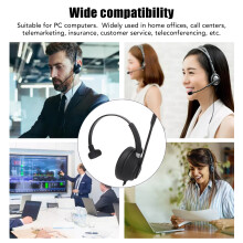Monaural Headset for Customer Service Use