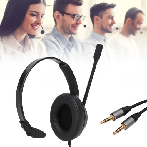 Comfort-Focused Telephone Headset for PCs