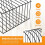 2Pcs Multipurpose Iron Wool Cap Organizer Storage Rack for Winter Beanies and Caps 3