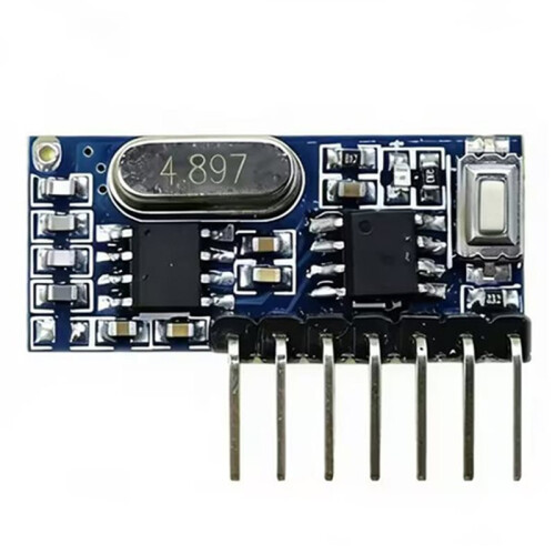 4PCS 433mhz Wireless Decoding Receiving Module 4 Channel Output Decoding Receiver for 433 Mhz Remote Controls 2