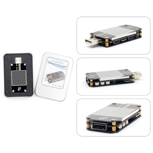 USB Power Meter Tester USB Voltage Current Meter FNB38 Multimeter for QC4+ PD3.0 2.0 Fast Charging Protocol