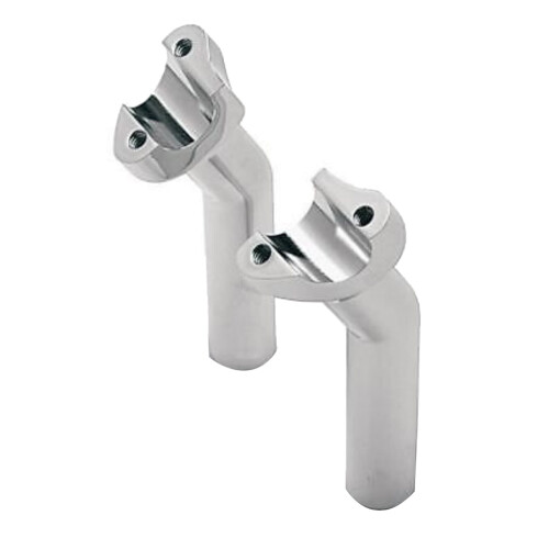 Risers de Guiador Pullback Altos Cromados de 3,5 Polegadas para  Softail Dyna Sportster Touring Pullback AlumíNio Reto 2