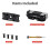AMAGISN Magnetic Quick Release Kit Adapter Mount with 2-Prong & 1/4 Thread Camera Quick Release Base for  Hero 12/11/10/9/8 8