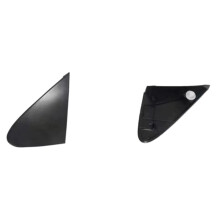 1 Par de Placas Triangulares del Pilar Delantero para 08-13 60118-12010 60117-12010 Cubierta Embellecedora Esquina Espejo Retrovisor de