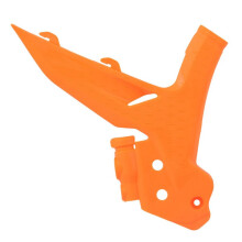 Motorcycle Frame Guard Cover Protector for XC SX XCF SXF 125 250 300 350 400 450 2023 2024 EXC EXCF XCW 125-500(Orange)