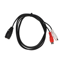 Audioadapterkabel met verbeterde signaalhelderheid, plug-and-play installatie, geen programmering nodig, compatibel met IR-afstandsbediening,