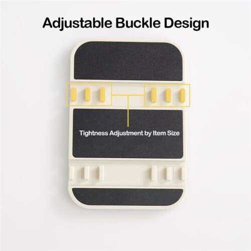 Multifunctional Strip Clip Case Phone Audio Decoder Storage Bag USB Pocket Phone Bag Magnetic Elastic Strap Kit Gray 2