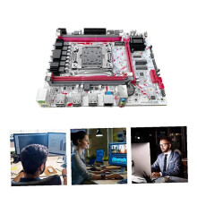 X99 Motherboard+E5 2676 V3 CPU X99G757 Gaming Motherboard LGA 2011-3 DDR3 HM55 Chip Supports  to 64GB of Memory