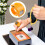 Digital LCD Electronic Finger Ring Hand Tally Counter 6 Digit Rechargeable Counters Clicker-Yellow 3