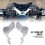 Motorcycle Side Windscreen Handshield Windproof Shield Wind Deflector for  R 1250 RT R1250RT 2021-2023(Transparent) 5