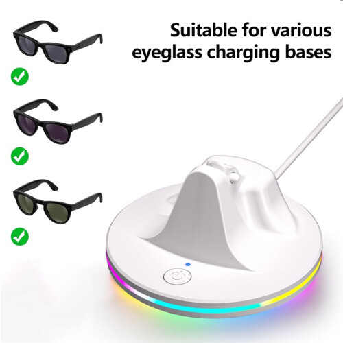 RGB  Glasses Charging Stand for  Meta /Skyler  AR Glasses Charging Dock 1