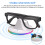 RGB  Glasses Charging Stand for  Meta /Skyler  AR Glasses Charging Dock 5