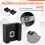 Cold Shoe Mount Aluminum Adapter Bracket Hot Shoe with 1/4 Thread for Camera Cage Flash Shoe Mount(2 PCS) 6