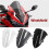 Motorcycle Wind Deflector for  CBR400R CBR500R 2019-2025 Windshield Spoiler Touring Windscreen Transparent 1