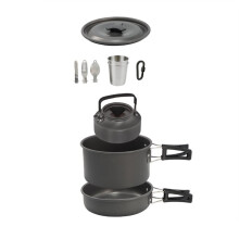 Light Weight Cookware Set, Open Flame Cookware, Cooking Miscellaneous Set, Camping Tray and Outdoor Camping Cookware Set